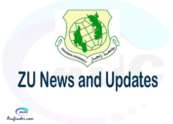 Zanzibar University Announcements ZU Announcements Zanzibar University news ZU news