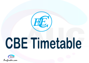 CBE timetable, CBE timetable second semester, COSIS CBE timetable semester 2, Second Semester time table, second semester time table,