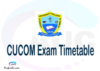 CUCOM Examination Time Table 2023