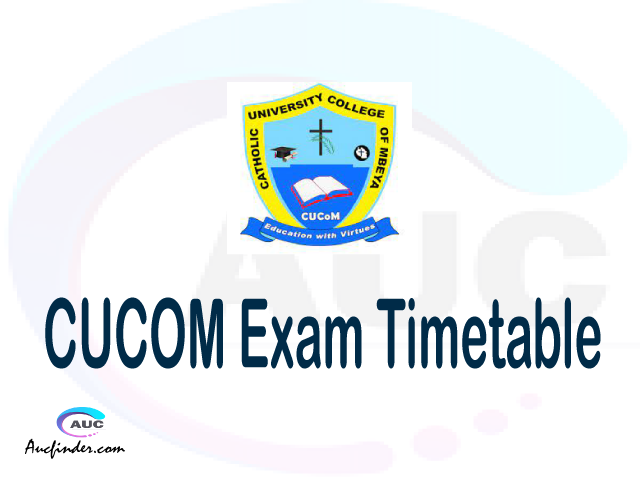 CUCOM Examination Time Table-, CUCOM UE timetable, UE timetable CUCOM, CUCOM supplementary timetable, CUCOM UE timetable second semester, CUCOM supplementary timetable