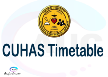 CUHAS timetable, CUHAS timetable second semester, OSIM CUHAS timetable semester 2, Second Semester time table, second semester time table,