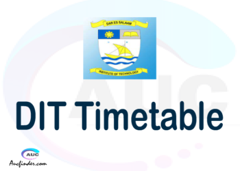 DIT UE timetable 2024 | DIT Examination time table 2024 - DIT ...