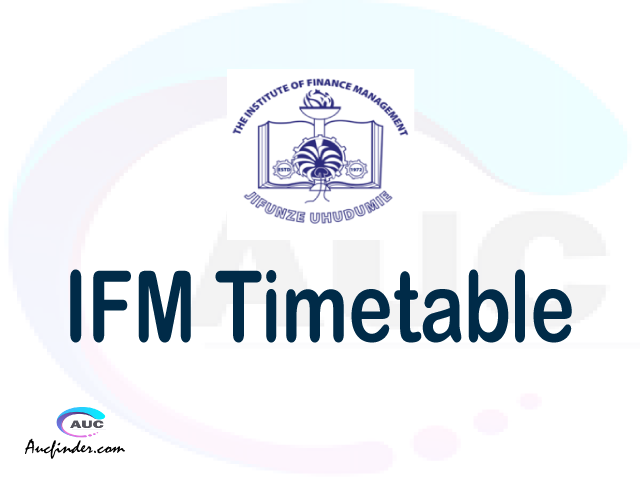 IFM timetable, IFM timetable second semester, SIS IFM timetable semester 2, Second Semester time table, second semester time table,