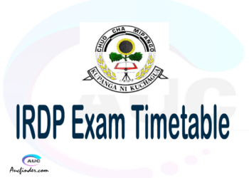 IRDP Examination Time Table-, IRDP UE timetable, UE timetable IRDP, IRDP supplementary timetable, IRDP UE timetable second semester, IRDP supplementary timetable