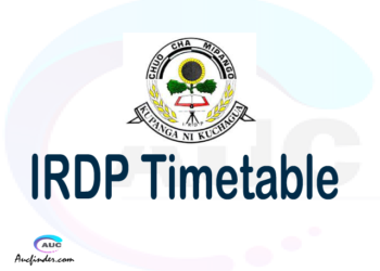 IRDP timetable, IRDP timetable second semester, SRS IRDP timetable semester 2, Second Semester time table, second semester time table,