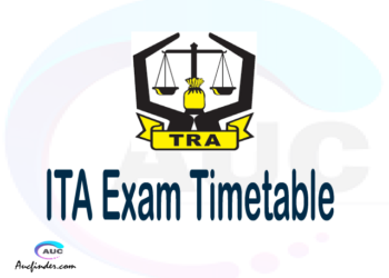 ITA Examination Time Table-, ITA UE timetable, UE timetable ITA, ITA supplementary timetable, ITA UE timetable second semester, ITA supplementary timetable
