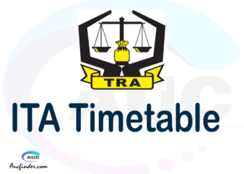 ITA timetable, ITA timetable second semester, SARIS ITA timetable semester 2, Second Semester time table, second semester time table,