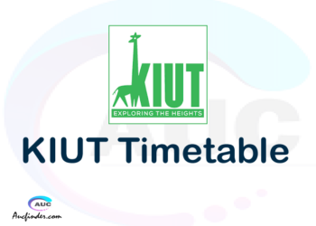 KIUT timetable, KIUT timetable second semester, OSIM KIUT timetable semester 2, Second Semester time table, second semester time table,