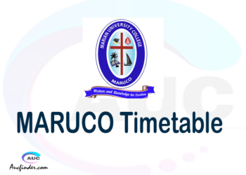 MARUCO timetable, MARUCO timetable second semester, SIMS MARUCO timetable semester 2, Second Semester time table, second semester time table,