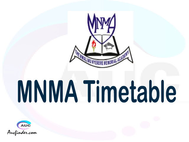 MNMA timetable, MNMA timetable second semester, OSIM MNMA timetable semester 2, Second Semester time table, second semester time table,