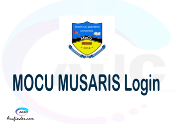 MOCU MUSARIS, Moshi Cooperative University Student Academic and Registration Information System, MOCU login account My account, MOCU login account, MOCU login, MOCU MUSARIS MOCU login, MOCU login to My account Login