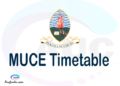 MUCE timetable, MUCE timetable second semester, ARIS MUCE timetable semester 2, Second Semester time table, second semester time table,