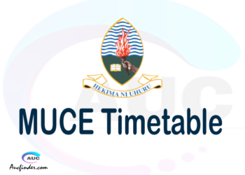 MUCE timetable, MUCE timetable second semester, ARIS MUCE timetable semester 2, Second Semester time table, second semester time table,