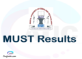 SIMS MUST results, MUST SIMS Results today, MUST Semester Results, MUST results, MUST results today