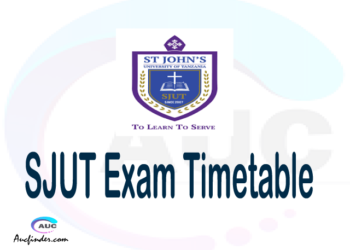 SJUT Examination Time Table-, SJUT UE timetable, UE timetable SJUT, SJUT supplementary timetable, SJUT UE timetable second semester, SJUT supplementary timetable