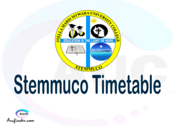 STEMMUCO timetable, STEMMUCO timetable second semester, STAIS STEMMUCO timetable semester 2, Second Semester time table, second semester time table,