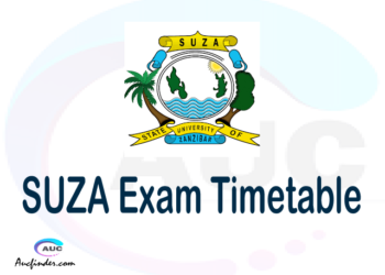 SUZA Examination Time Table-, SUZA UE timetable, UE timetable SUZA, SUZA supplementary timetable, SUZA UE timetable second semester, SUZA supplementary timetable
