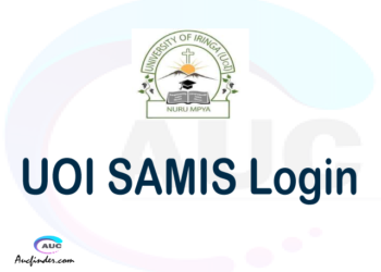 UOI SAMIS, University of Iringa Student Management Information System, UOI login account My account, UOI login account, UOI login, UOI SAMIS UOI login, UOI login to My account Login