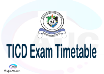 TICD Examination Time Table-, TICD UE timetable, UE timetable TICD, TICD supplementary timetable, TICD UE timetable second semester, TICD supplementary timetable