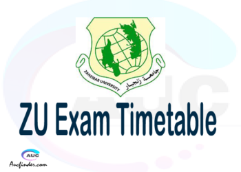 Zanzibar University ZU Examination Time Table-, Zanzibar University ZU UE timetable, Zanzibar University UE timetable ZU, Zanzibar University ZU supplementary timetable, Zanzibar University ZU UE timetable second semester, Zanzibar University ZU supplementary timetable