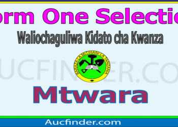 Form One Selection 2026 in Mtwara – Majina ya Waliochaguliwa Kidato cha Kwanza Mkoa wa Mtwara