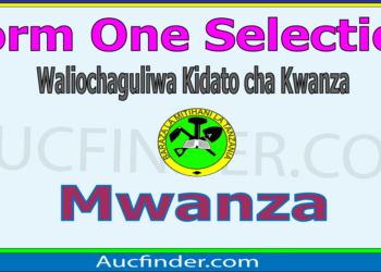 Form One Selection 2026 in Mwanza – Majina ya Waliochaguliwa Kidato cha Kwanza Mkoa wa Mwanza