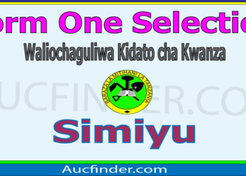 Form One Selection 2026 in Simiyu Region  – Majina ya Waliochaguliwa Kidato cha Kwanza Mkoa wa Simiyu