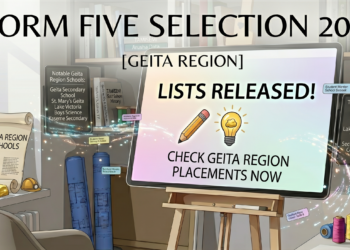 Form Five Selection 2026 Geita Region