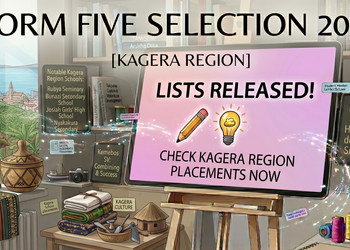 Form Five Selection 2026 Kagera Region