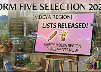 Form Five Selection 2026 Mbeya Region: How to Check Results, Top Schools & Reporting Guide