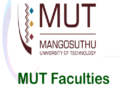 Mangosuthu University of Technology MUT faculties: List of faculties and departments at MUT
