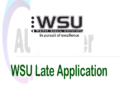 WSU Late Application