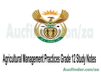 Agricultural Management Practices Grade 12 Study Notes Pdf Download