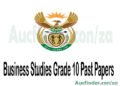 Business Studies Grade 10 Exam Papers and Memos pdf download