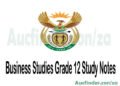 Business Studies Grade 12 Study Notes Pdf Download