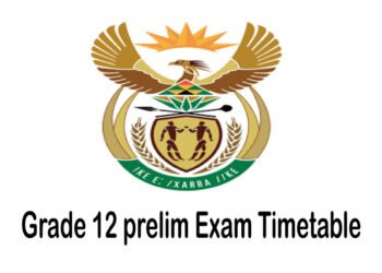 Matric Prelim Exam Timetable