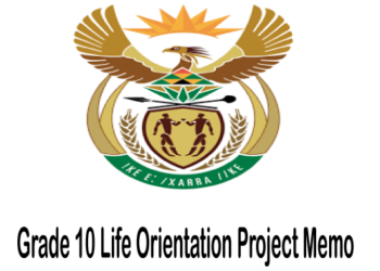 Grade 11 Accounting Project Memo 2022