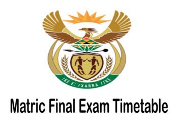 Matric Final Exam Timetable