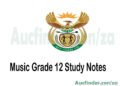 Music Grade 12 Study Notes Pdf Download