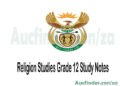 Religion Studies 12 Study Notes Pdf Download