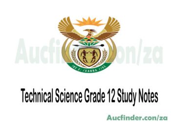 Technical Science Grade 12 Study Notes Pdf Download