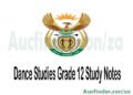 Dance Studies Grade 12 Study Notes Pdf Download